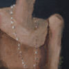 oil painting Lady in Theatre