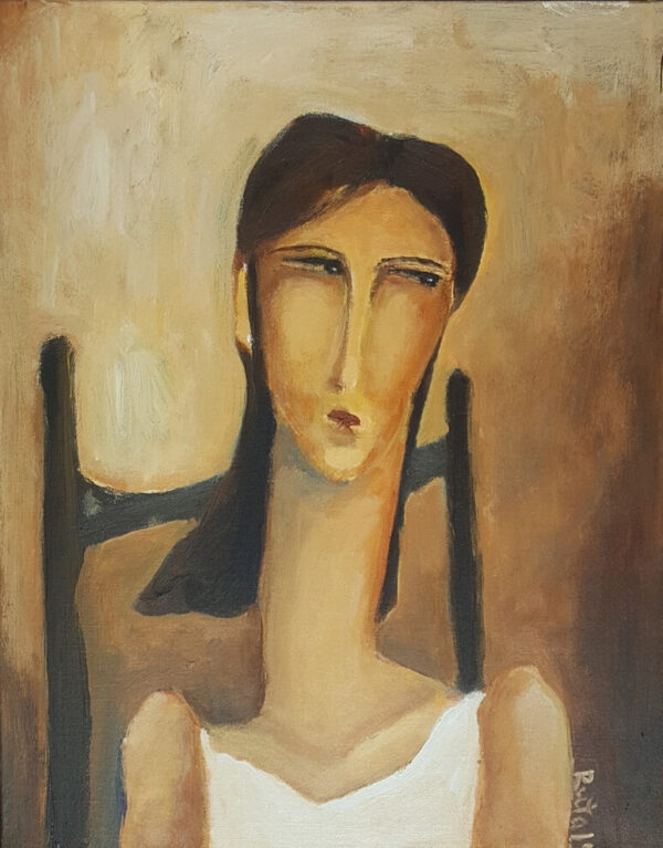 girl on the chair