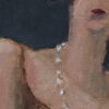 oil painting Lady in Theatre
