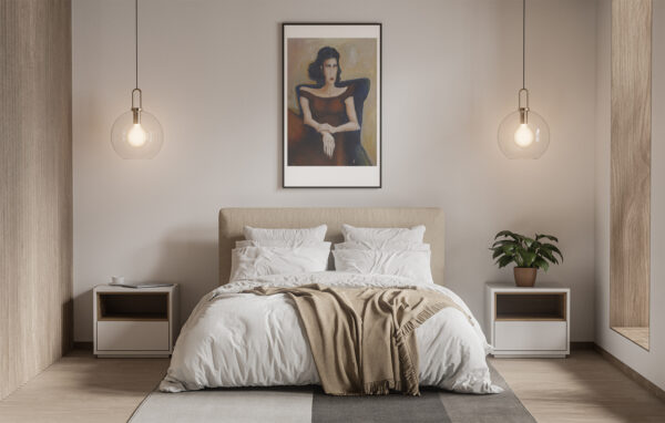 mockup of painting