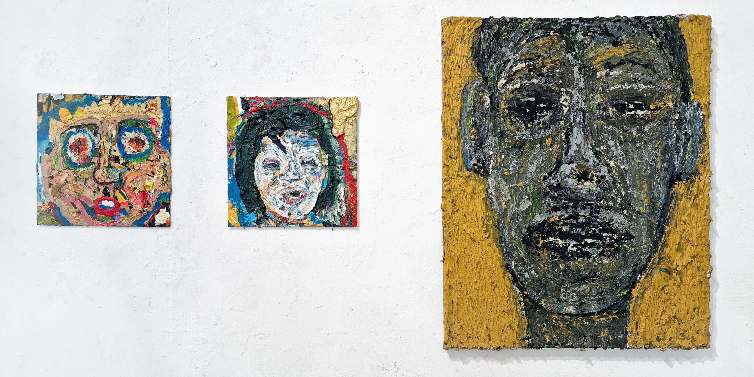 EA Kenny paintings at Creek Creative Studios Faversham