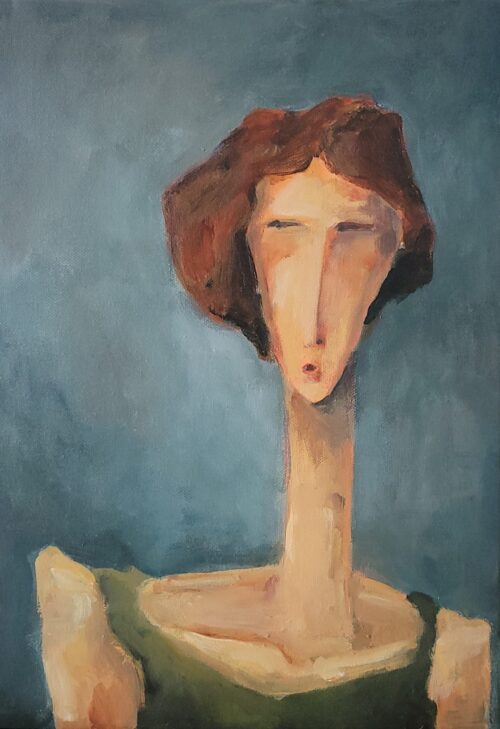 The Dreamer contemporary portrait